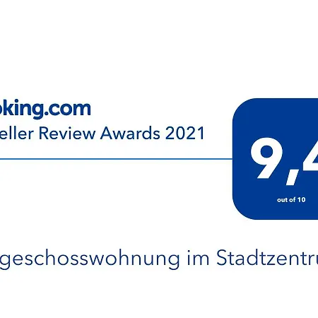 Erdgeschosswohnung Im Stadtzentrum Apartament
